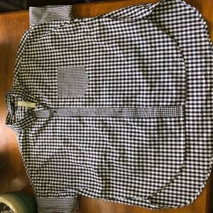 Madewell plaid button up